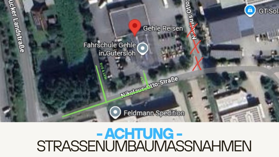 Strassenumbaussnahmen Info